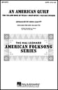 An American Quilt SATB choral sheet music cover